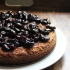 Flourless Almond Cake with Balsamic Roasted Cherries