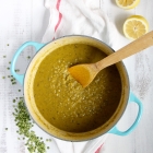 Split Pea Soup with Lemon and Thyme