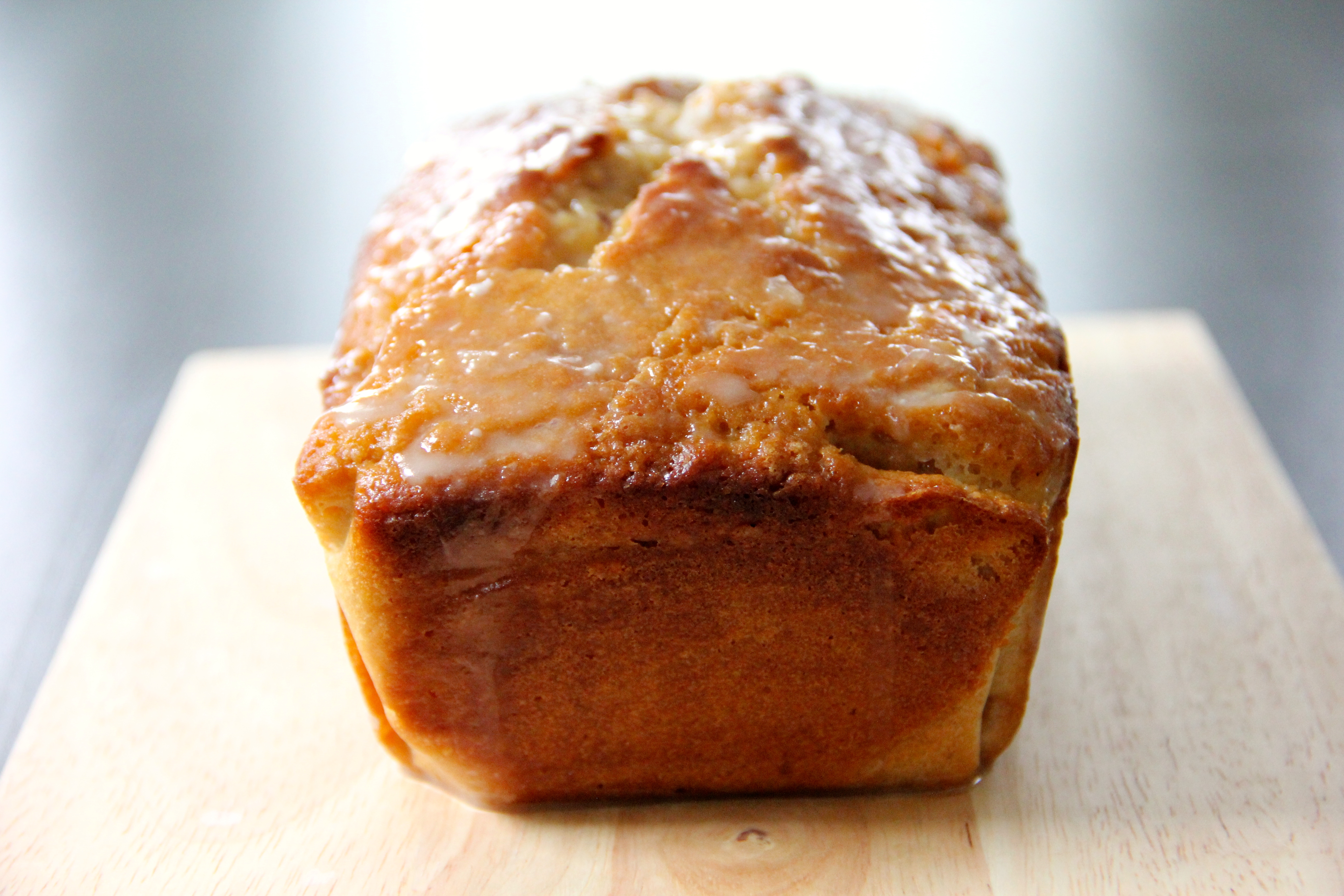 Lemon Cake with Earl Grey Glaze