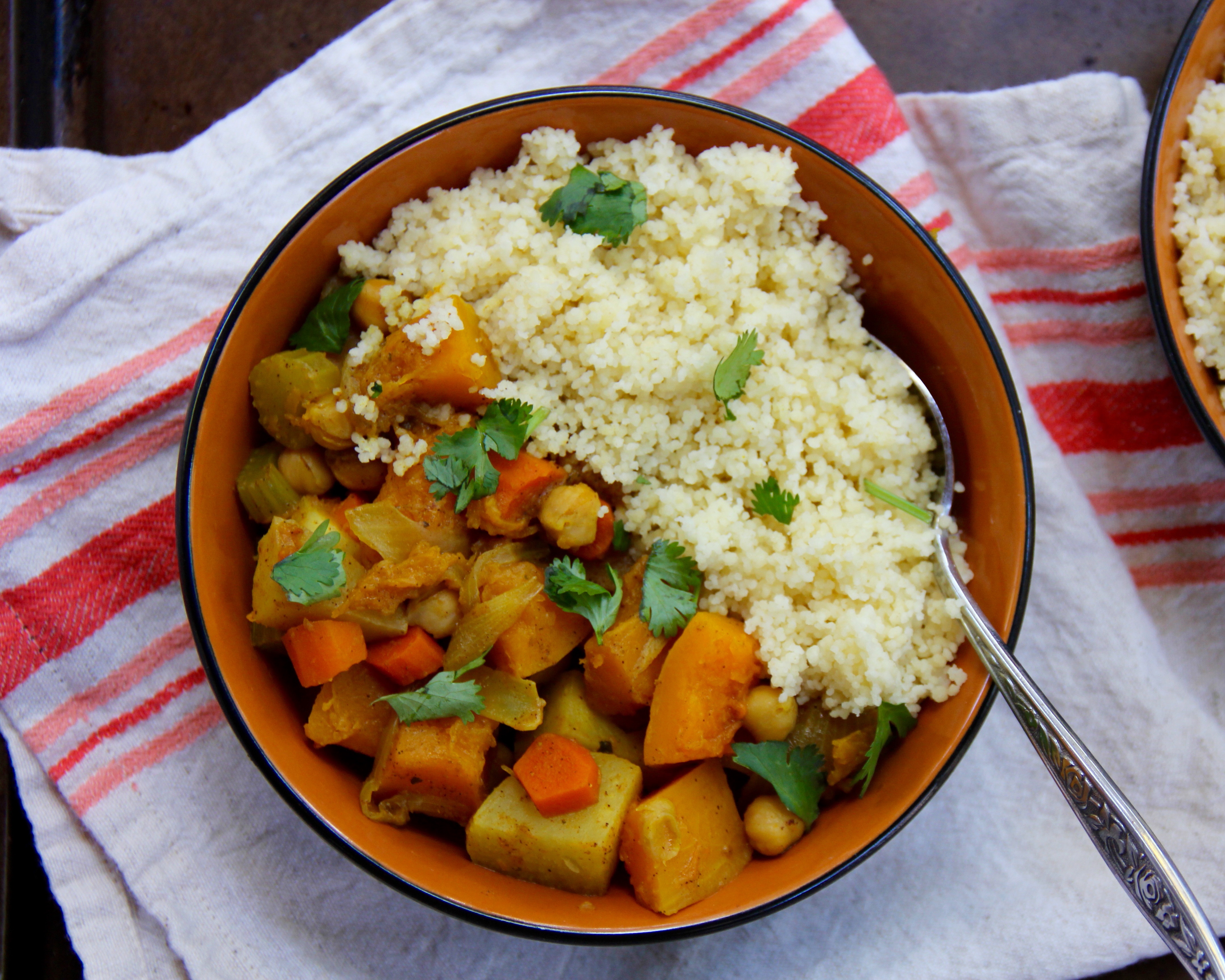 Autumn Veg Stew with CousCous